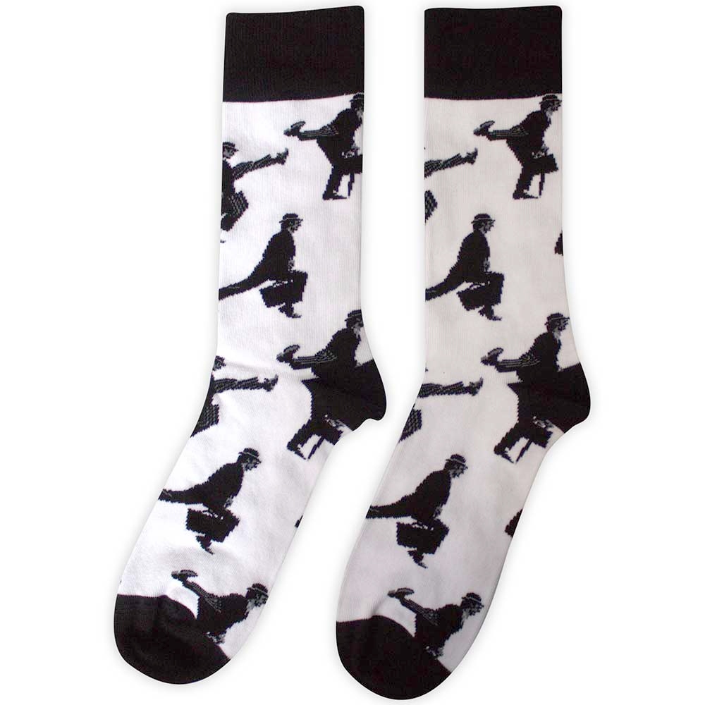 Monty Python - Silly Walks Chaussettes - Blanc